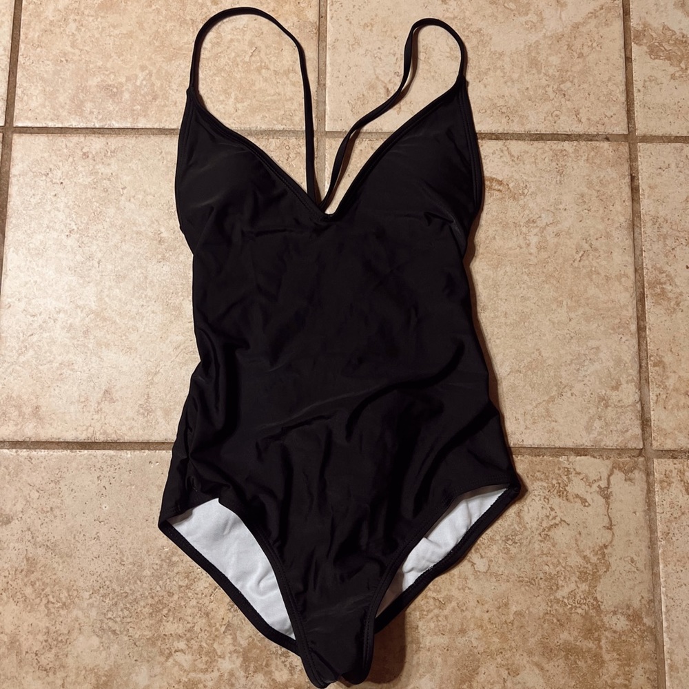 Black one piece